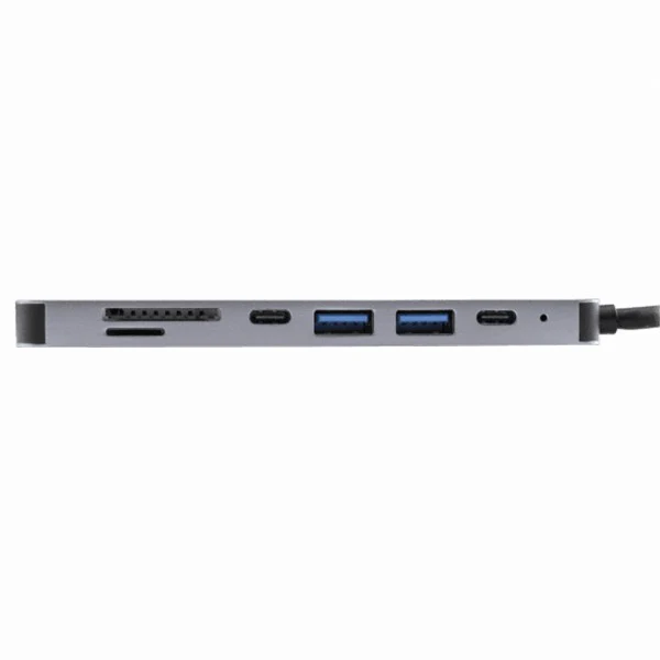 Sbox Multiport USB-C Hub - Dark Grey | TCA-71/R - Image 2