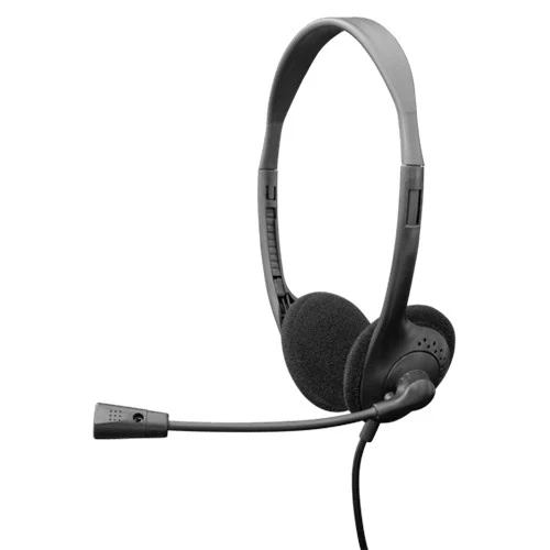 Sbox On-Ear Wired Headset - Black | HS-707 - Image 2