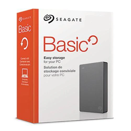Seagate USB 3.0 2TB External Basic Portable Hard Drive - Grey | 408184 - Image 5