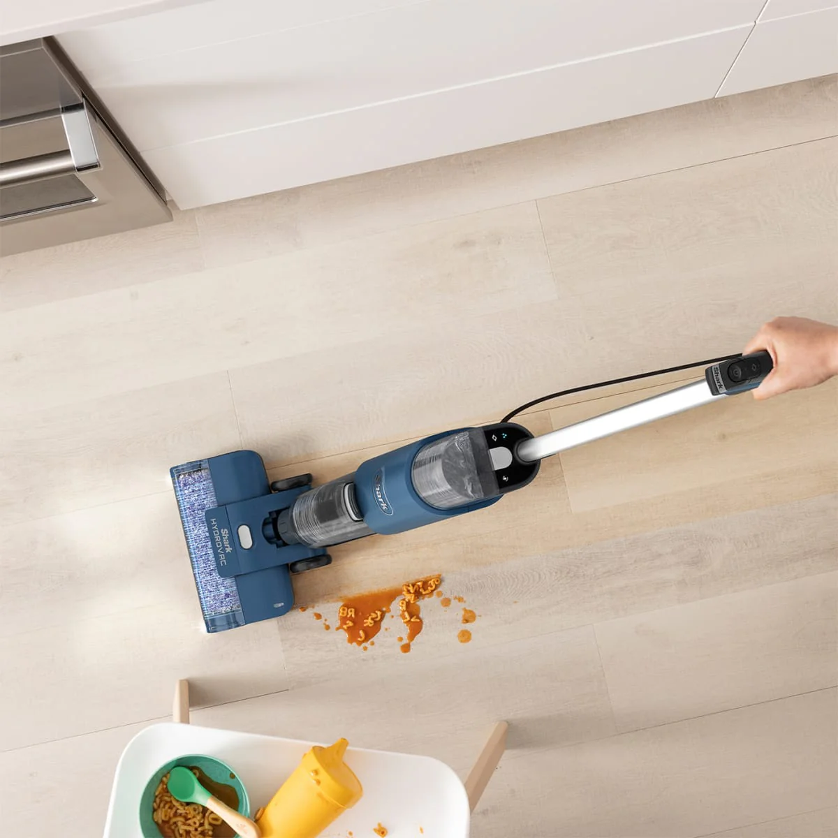 Shark 3-in-1 HydroVac Corded Hard Floor Cleaner - Navy Blue | WD110UK - Image 3
