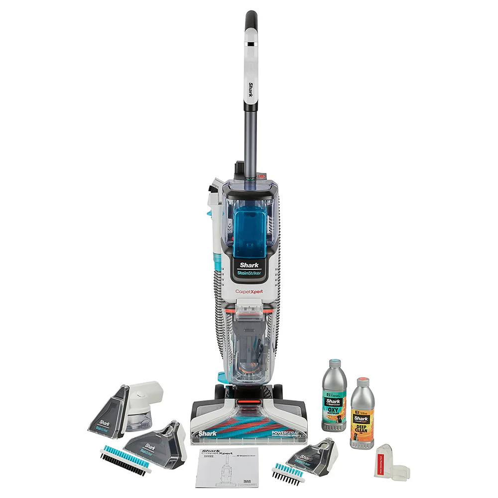 Shark CarpetXpert Built-In StainStriker Vacuum Cleaner - Rotator White | EX200uk - Image 3