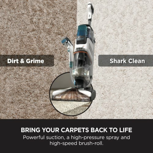 Shark CarpetXpert Built-In StainStriker Vacuum Cleaner - Rotator White | EX200uk - Image 4