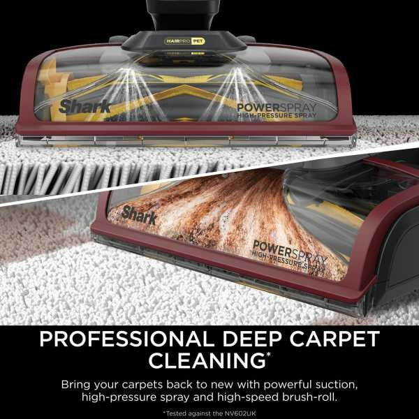 Shark CarpetXpert HairPro Pet Deep Carpet Cleaner - Grey & Burgundy | EX220UK - Image 4