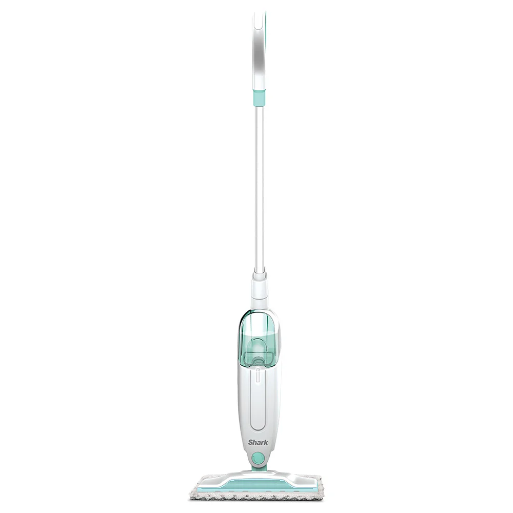 Shark Classic Steam Mop - White & Mint Green | S1000UK