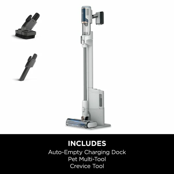 Shark Cordless Stick Vacuum Cleaner With Auto Empty System - White & Blue | BU3521UK - Image 11