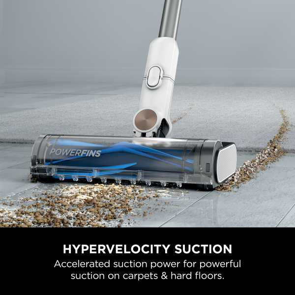 Shark Cordless Stick Vacuum Cleaner With Auto Empty System - White & Blue | BU3521UK - Image 8