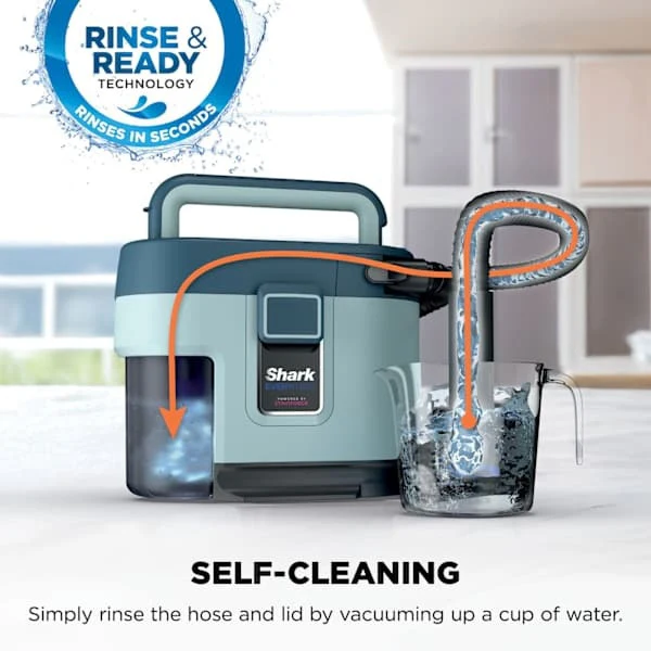 Shark EveryMess 3-in-1 Portable Spot Cleaner - Blue | VX110UK - Image 8