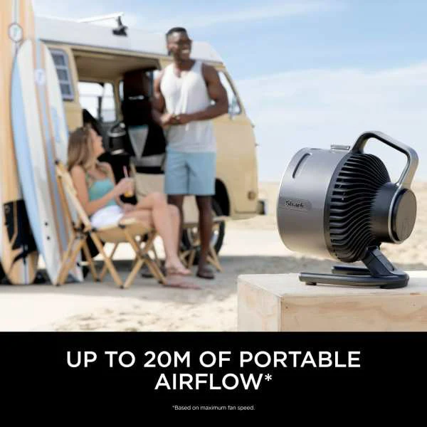 Shark FlexBreeze HydroGo Misting Fan - Charcoal | FA050UK - Image 3