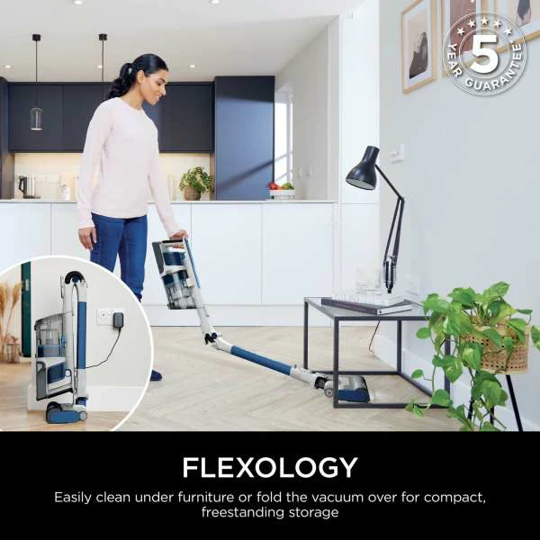 Shark PowerPro Cordless Stick Vacuum - Navy Metallic | IZ380UK - Image 9