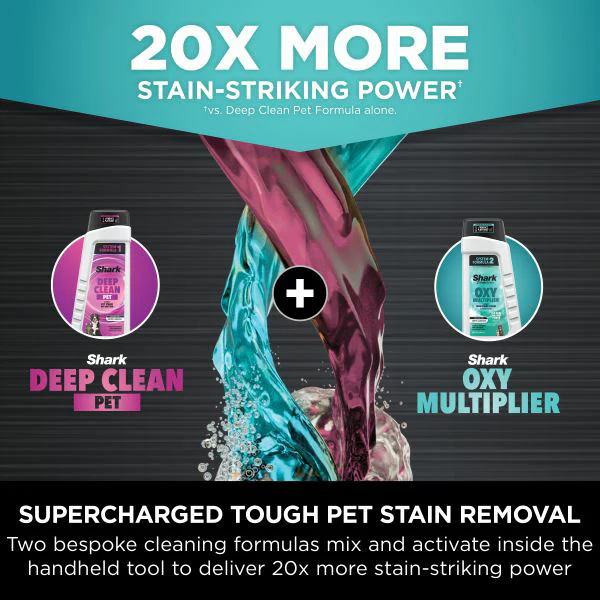 Shark StainStriker HairPro Pet Stain & Spot Vacuum Cleaner - Dark Silver & Force Fuscia | PX250UKT - Image 11