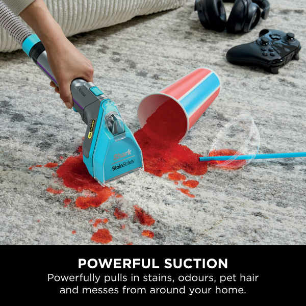 Shark StainStriker HairPro Pet Stain & Spot Vacuum Cleaner - Dark Silver & Force Fuscia | PX250UKT - Image 12