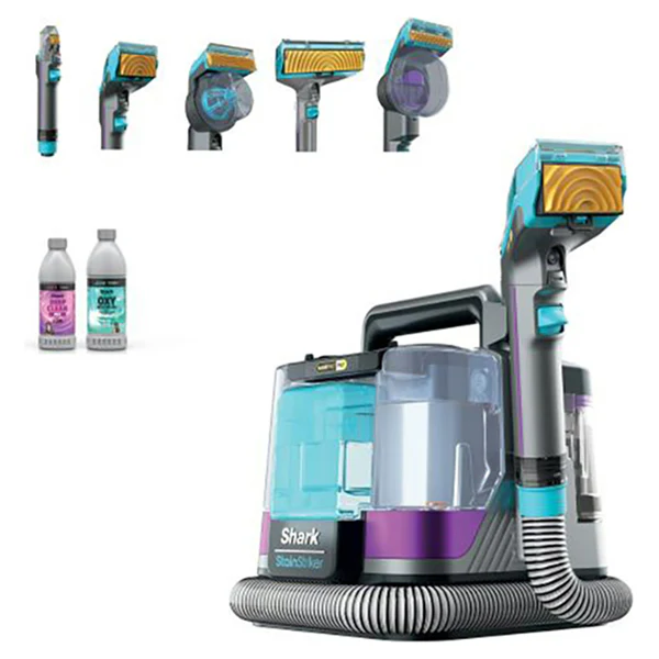 Shark StainStriker HairPro Pet Stain & Spot Vacuum Cleaner - Dark Silver & Force Fuscia | PX250UKT - Image 2