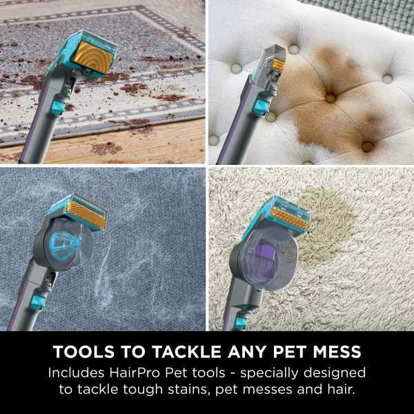 Shark StainStriker HairPro Pet Stain & Spot Vacuum Cleaner - Dark Silver & Force Fuscia | PX250UKT - Image 7
