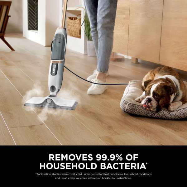 Shark Steam Blaster Technology Steam Spot Cleaner - White & Poly Copper | S2001UK - Image 2