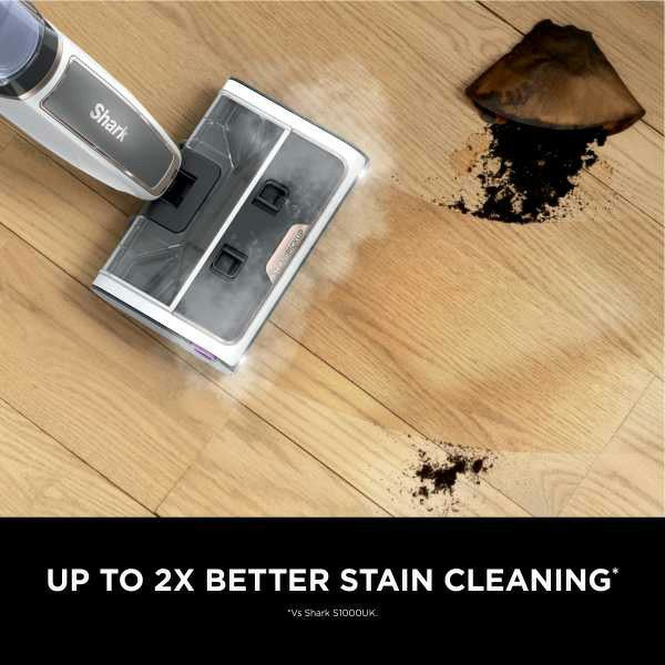 Shark SteamPickUp Bagless Hard Floor Vacuum Cleaner - White | SD200UK - Image 6