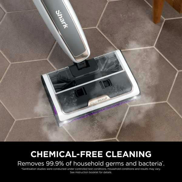 Shark SteamPickUp Bagless Hard Floor Vacuum Cleaner - White | SD200UK - Image 7