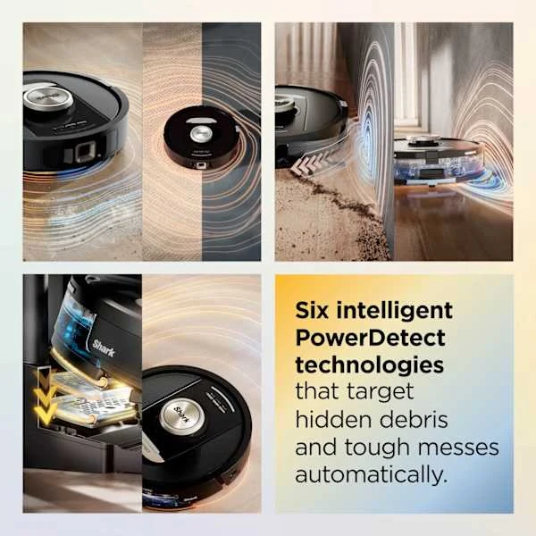 Shark ThermaCharged PowerDetect Robot Vacuum Cleaner - Black | RV2900XEUK - Image 10