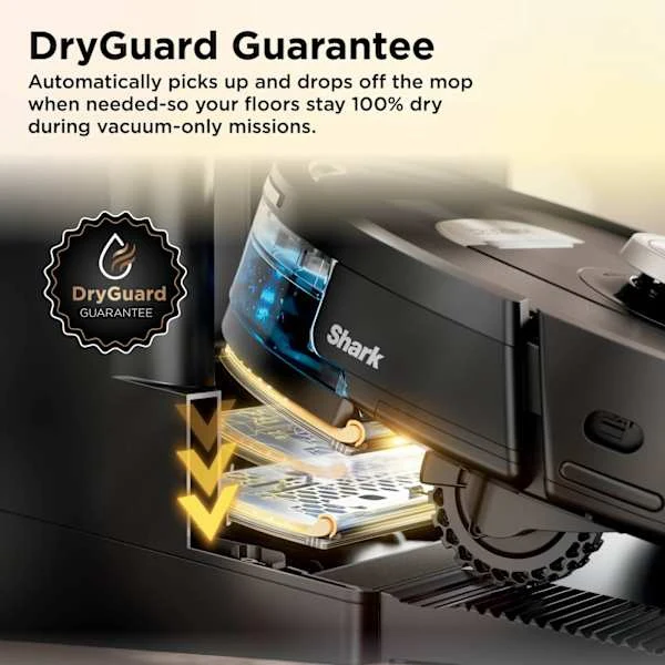 Shark ThermaCharged PowerDetect Robot Vacuum Cleaner - Black | RV2900XEUK - Image 3