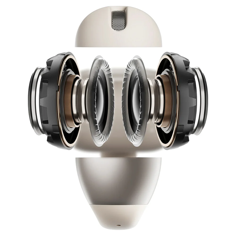 Shokz OpenDots ONE Open-Ear Wireless Earbuds - Grey | 38-E310-ST-GY - Image 4
