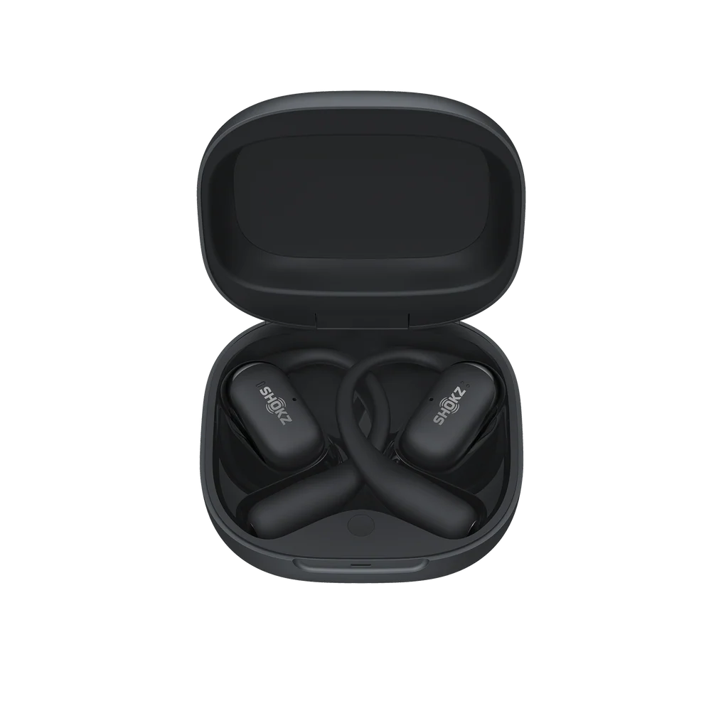 Shokz OpenFit 2 Open-Ear Wireless Bluetooth Earbuds - Black | 38-T920-ST-BK - Image 2