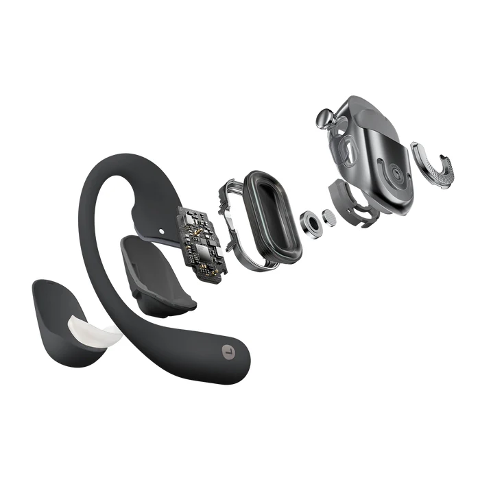 Shokz OpenFit 2+ Open-Ear Wireless Earbuds - Black | 38-T921-ST-BK - Image 4