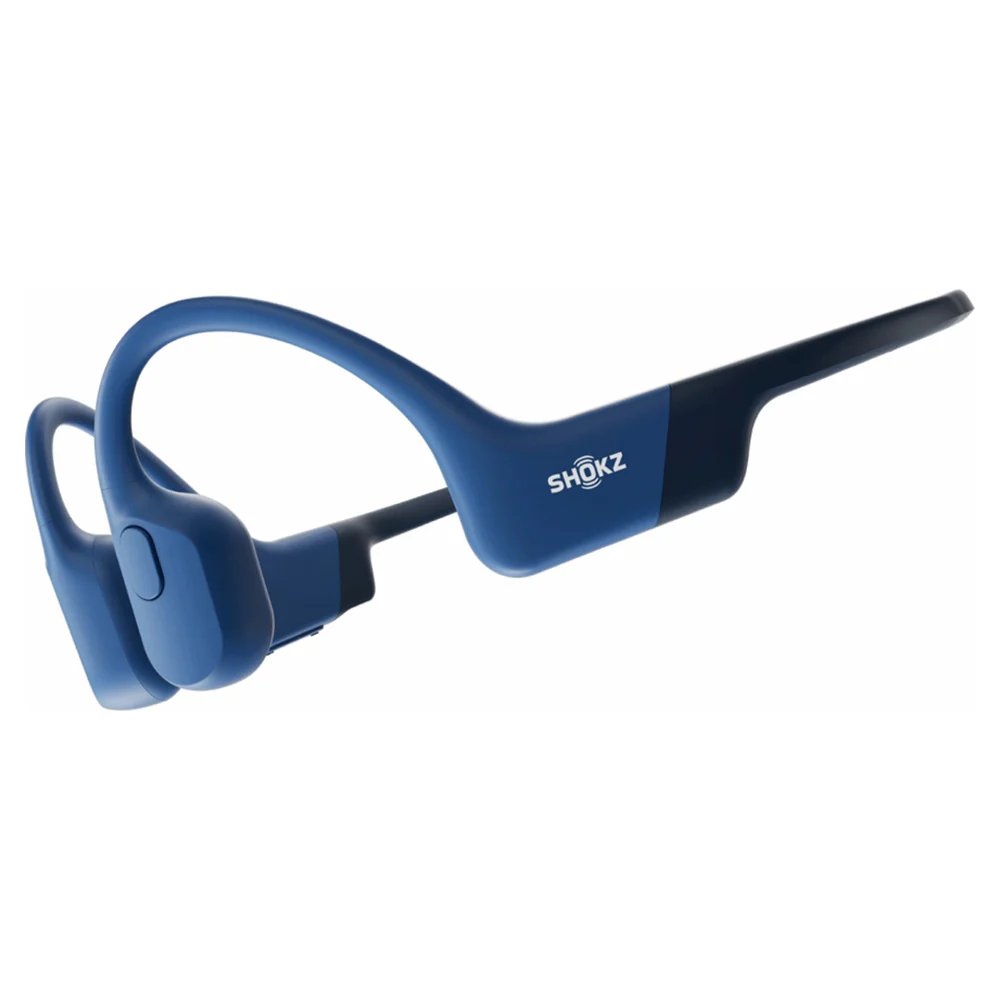 Shokz OpenRun Open-Ear Wireless Bluetooth Headphone - Blue Eclipse | 38-S805-ST-BL - Image 4