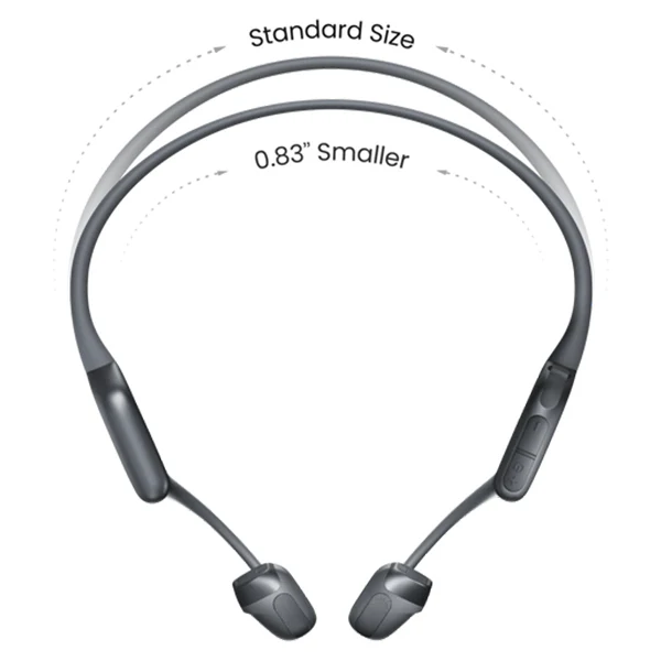 Shokz OpenRun Pro 2 Mini Open-Ear Wireless Bluetooth Headphone - Black | 38-S821-MN-BK - Image 5
