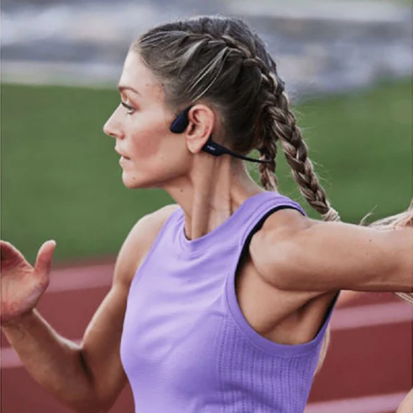 Shokz OpenRun Pro Mini Open-Ear Wireless Bluetooth Headphone - Black | 38-S811-MN-BK - Image 3