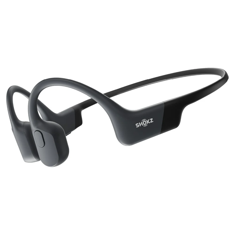 Shokz OpenRun Sport Open-Ear Wireless Bluetooth Headphone - Black | 38-S805-ST-BK