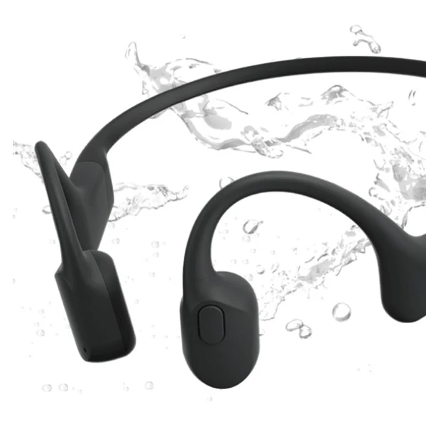 Shokz OpenRun Sport Open-Ear Wireless Bluetooth Headphone - Black | 38-S805-ST-BK - Image 3