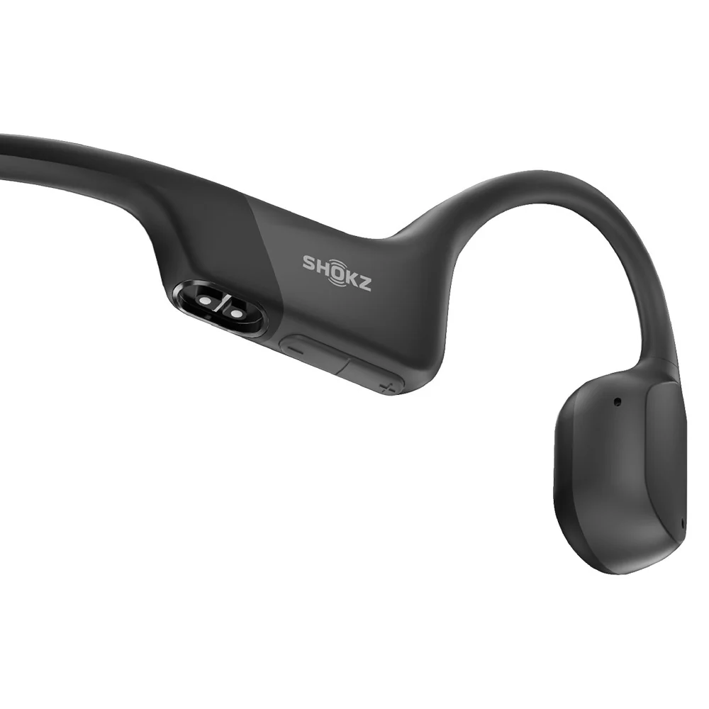 Shokz OpenRun Sport Open-Ear Wireless Bluetooth Headphone - Black | 38-S805-ST-BK - Image 4