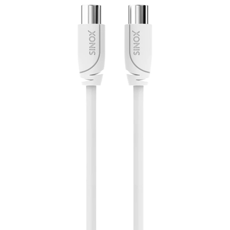 Sinox 1.5M TV Coax 70dB Antenna Cable - white | 052313