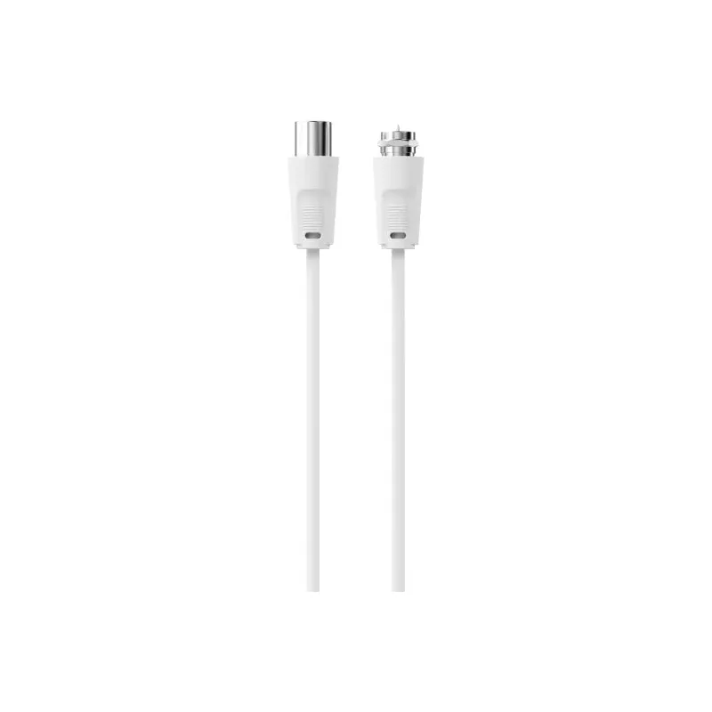 Sinox 2M F-Coax Satellite Cable - White | 52467