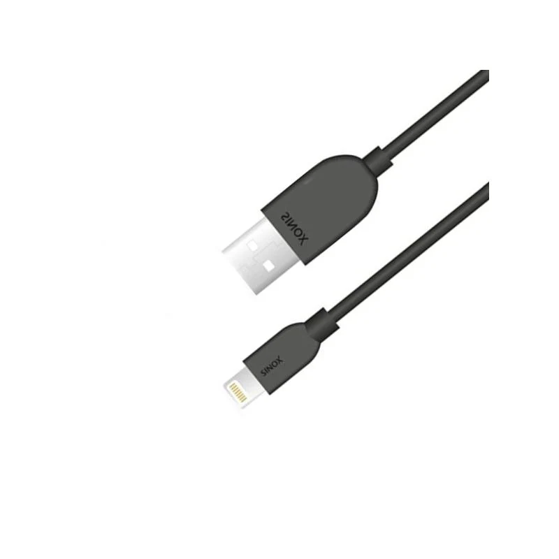 Sinox 2M iMedia Lightning Cable with Original Apple Chip - Black | XI2502B - Image 4