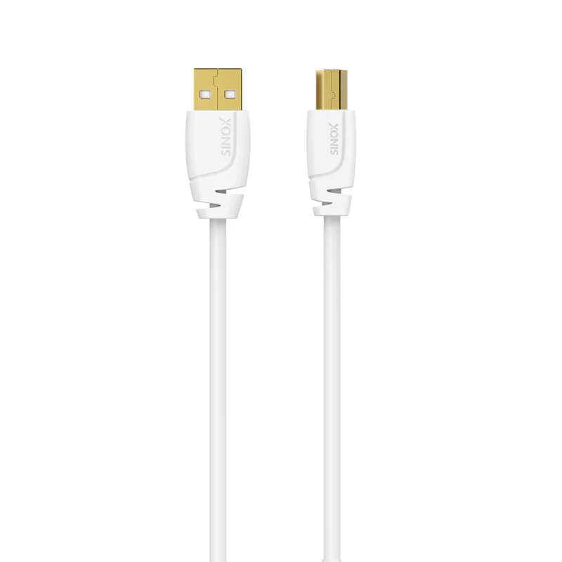 Sinox 2M USB 2.0 Printer Cable - White | 51088