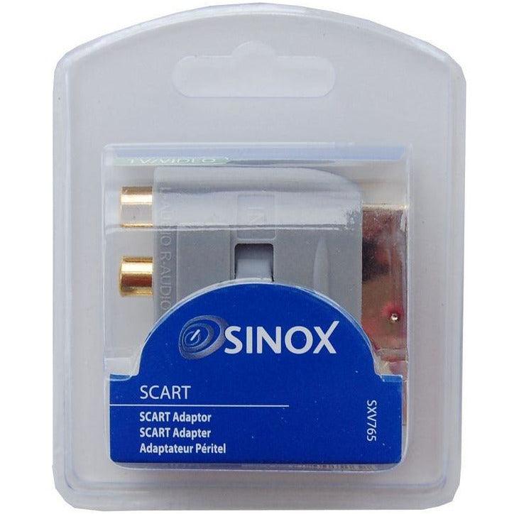 Sinox 3 RCA Switchable Scart Adapter - Silver | SXV765 - Image 3