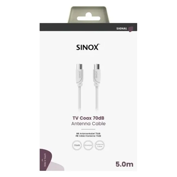 Sinox 5M Antenna M-F Cable - White | 52337 - Image 2