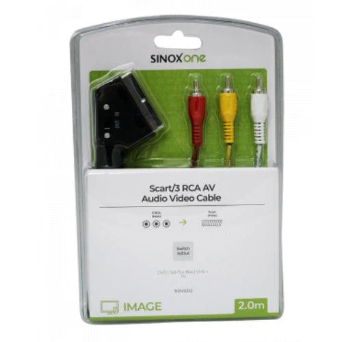 Sinox One 2M Switchable 3 RCA to Scart | OV5312