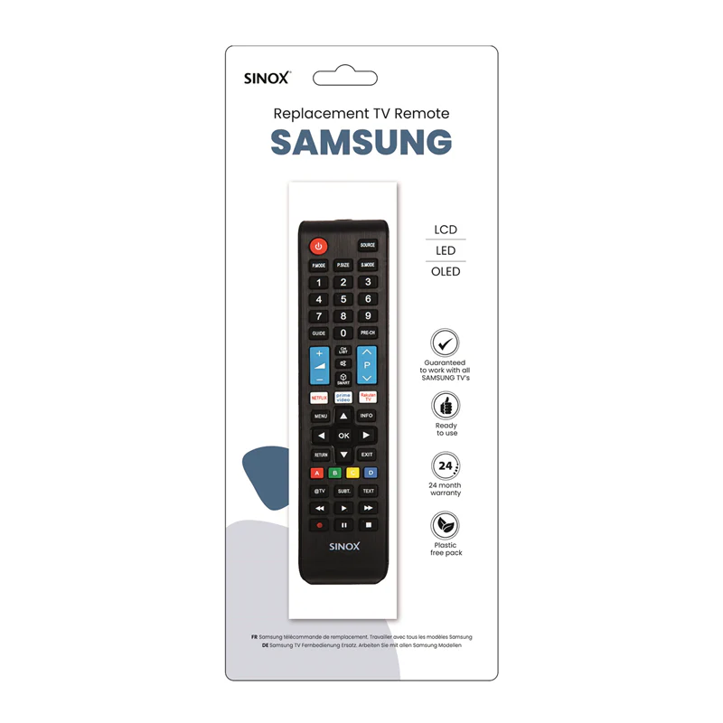Sinox Samsung Remote Control - Black | 050616 - Image 3