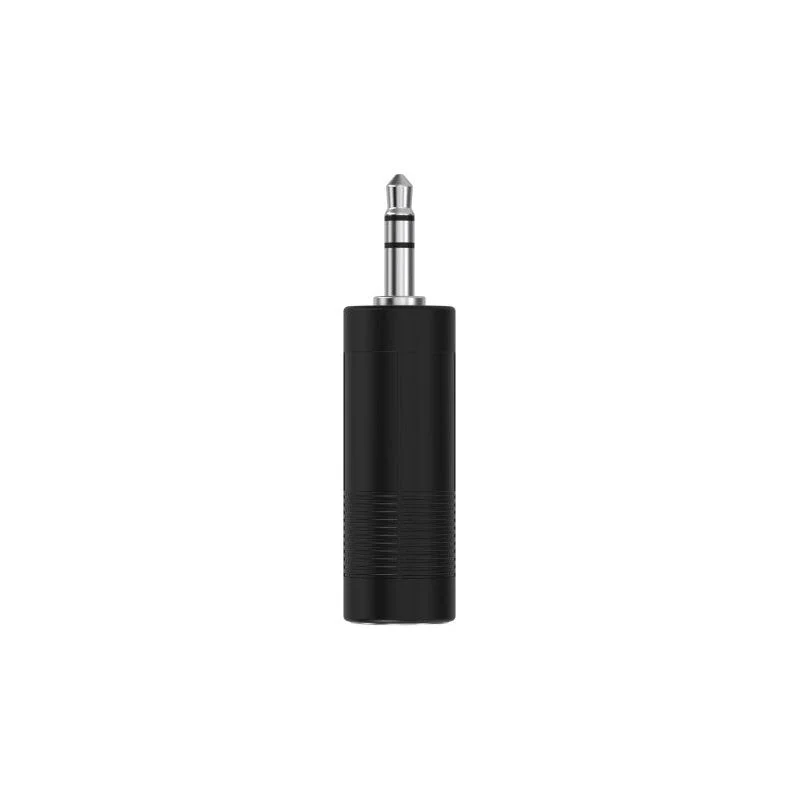 Sinox Stereo Jack Adapter - Black & Stainless Steel | 51040