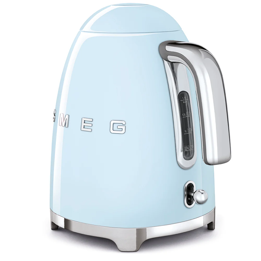 Smeg 50's Style 1.7L 3000W Kettle - Pastel Blue | KLF03PBUK - Image 3