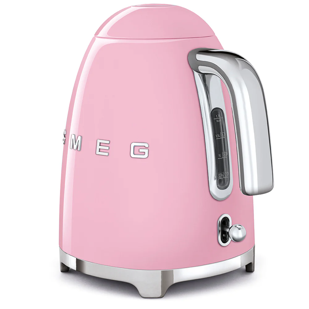 Smeg 50's Style 1.7L Kettle - Pink | KLF03PKUK - Image 4