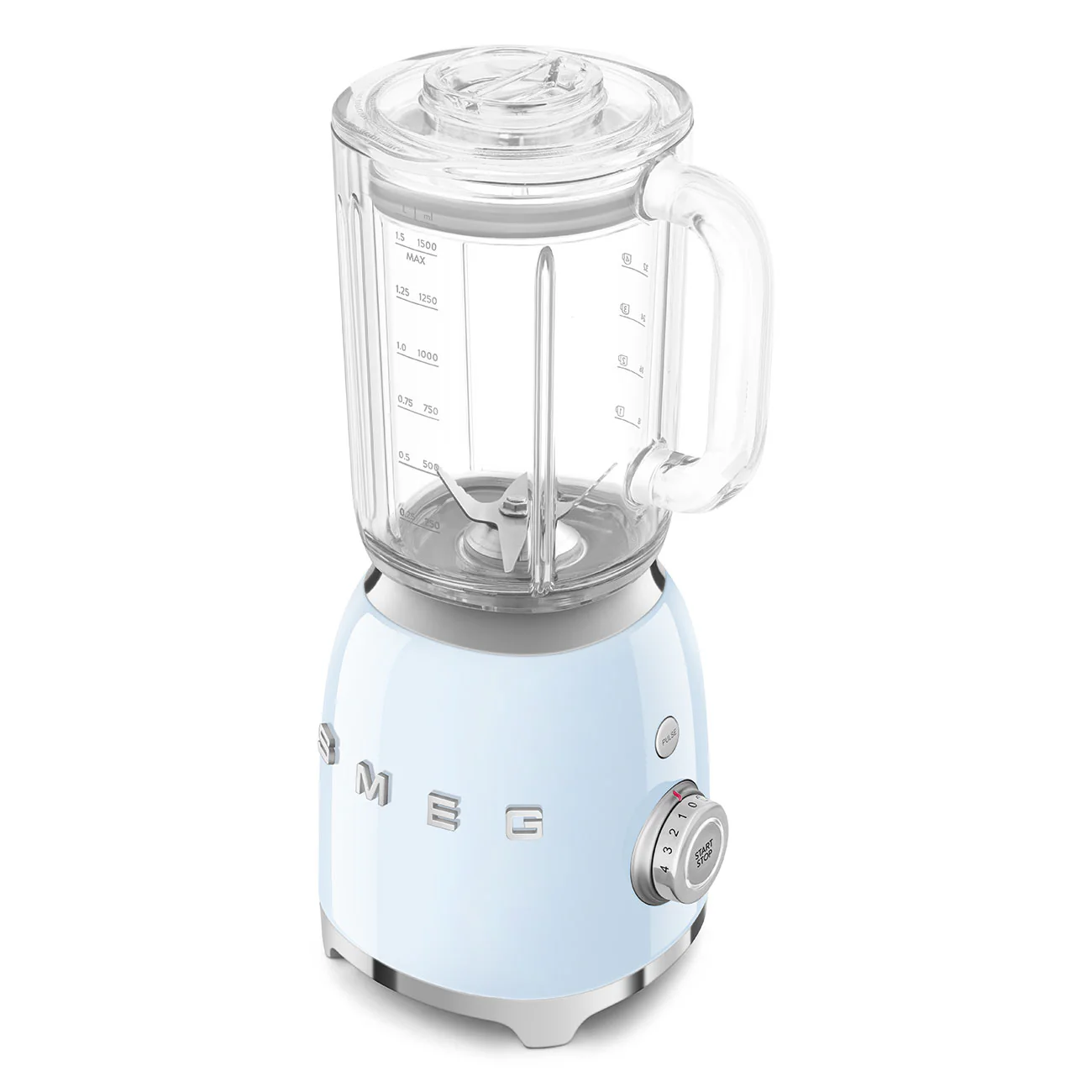 Smeg 50's Style 800W Tabletop Blender - Pastel Blue | BLF03PBUK - Image 2