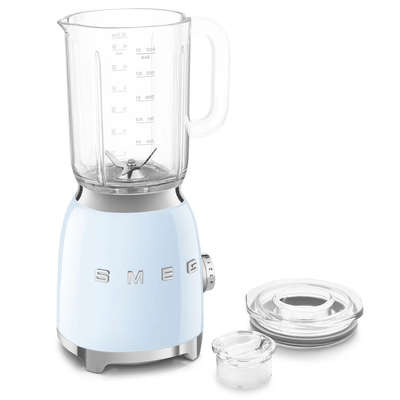 Smeg 50's Style 800W Tabletop Blender - Pastel Blue | BLF03PBUK - Image 6