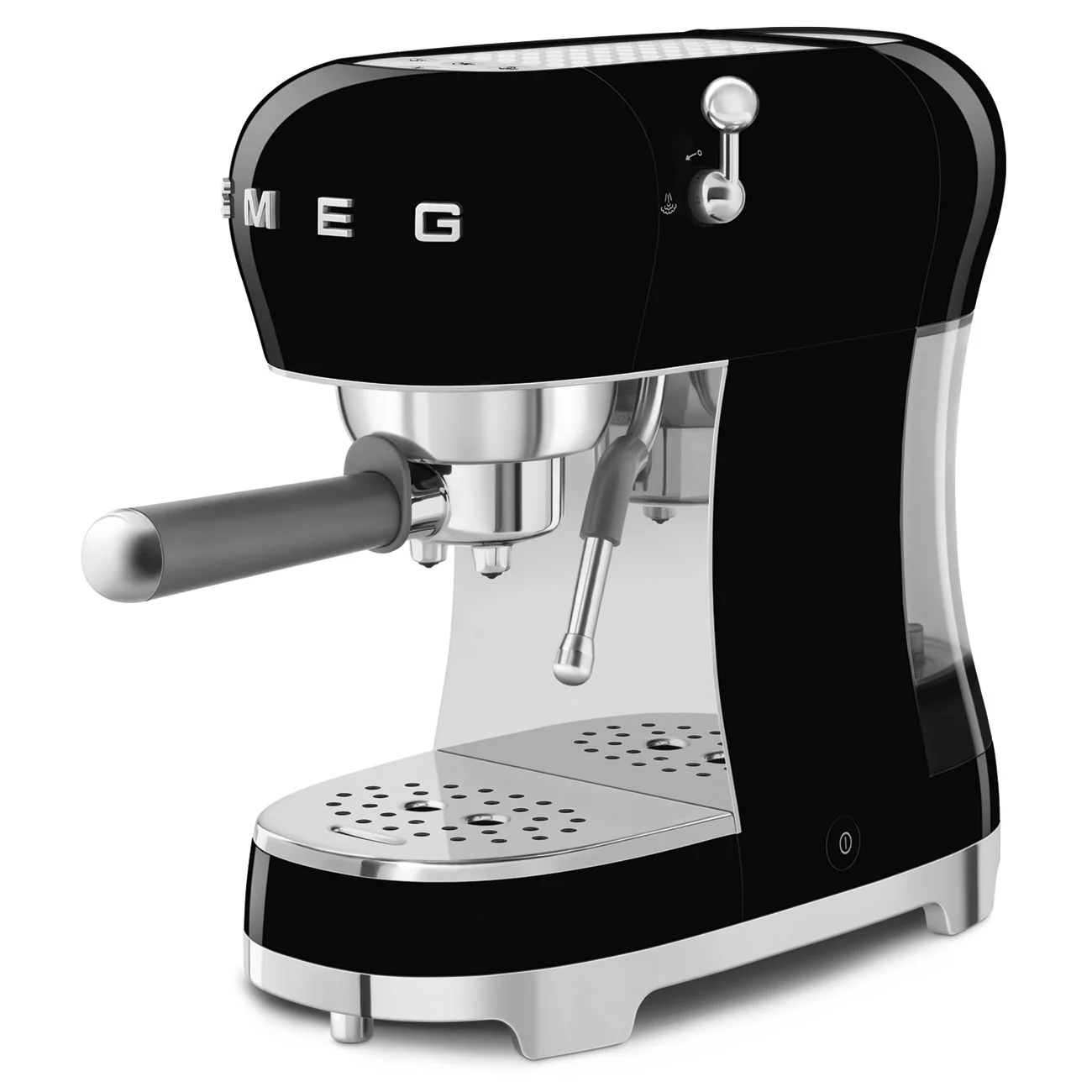Smeg 50's Style Espresso Coffee Machine - Black | ECF02BLUK - Image 5