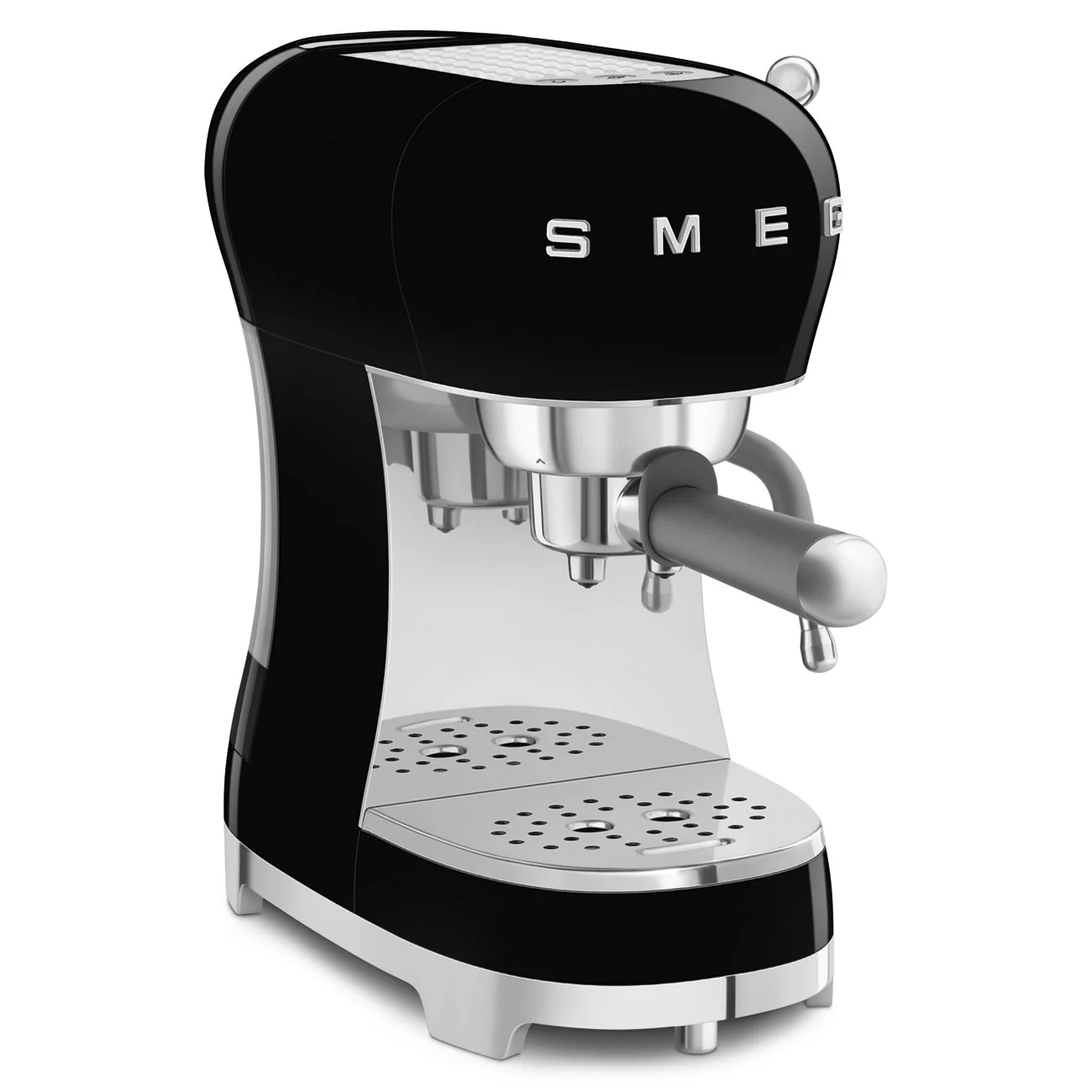 Smeg 50's Style Espresso Coffee Machine - Black | ECF02BLUK - Image 6