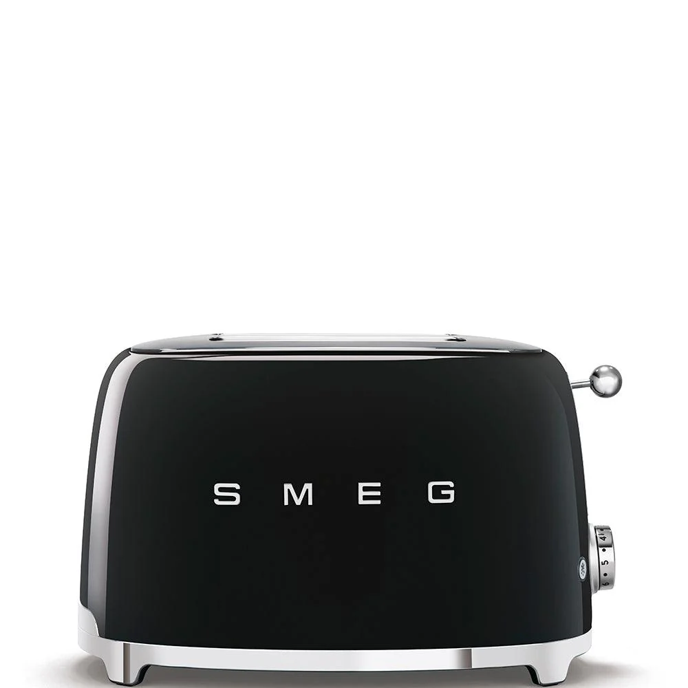 Smeg 950W 2 Slice Toaster - Black | TSF01BLUK - Image 3