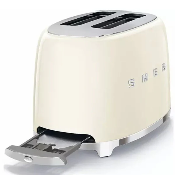 Smeg 950W 2 Slice Toaster - Cream | TSF01CRUK - Image 5