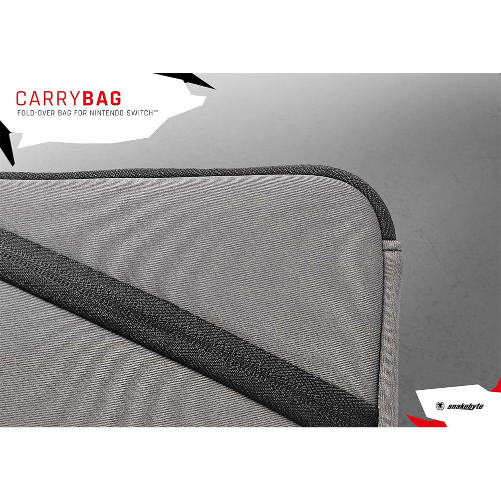 Snakebyte Carrybag for Nintendo Switch - Grey | SB910999 - Image 6
