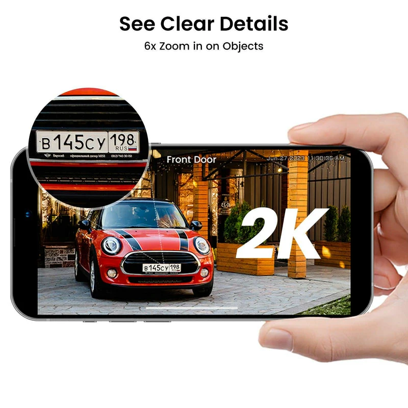 Aosu D1 Classic Solar Camera Pack of 2 Camera Kit- White | c9c-2h - Image 8